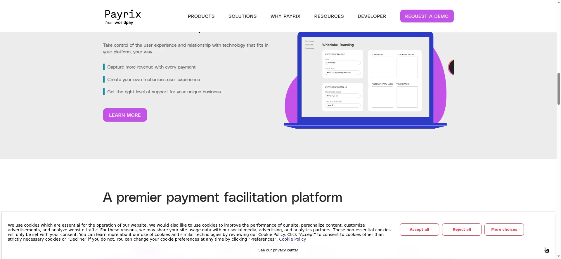 payrix portal preview